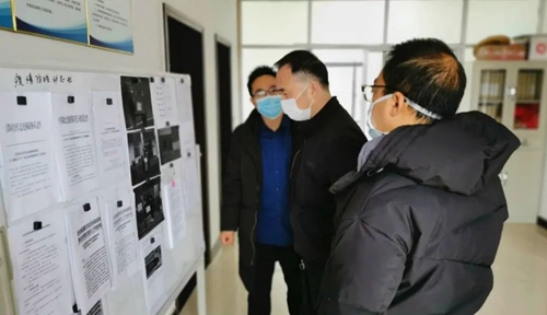 周金平先后到楚星公司、松滋肥業(yè)、實(shí)訓(xùn)基地和股份公司檢查疫情防控工作(圖3)