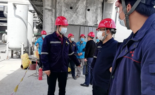 王大真到TMP、TPO項目及股份公司技改現(xiàn)場檢查工作(圖2)