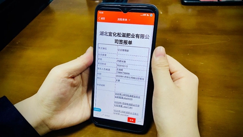 線上辦公零接觸！松滋肥業(yè)信息化在戰(zhàn)“疫”之中顯身手(圖2)